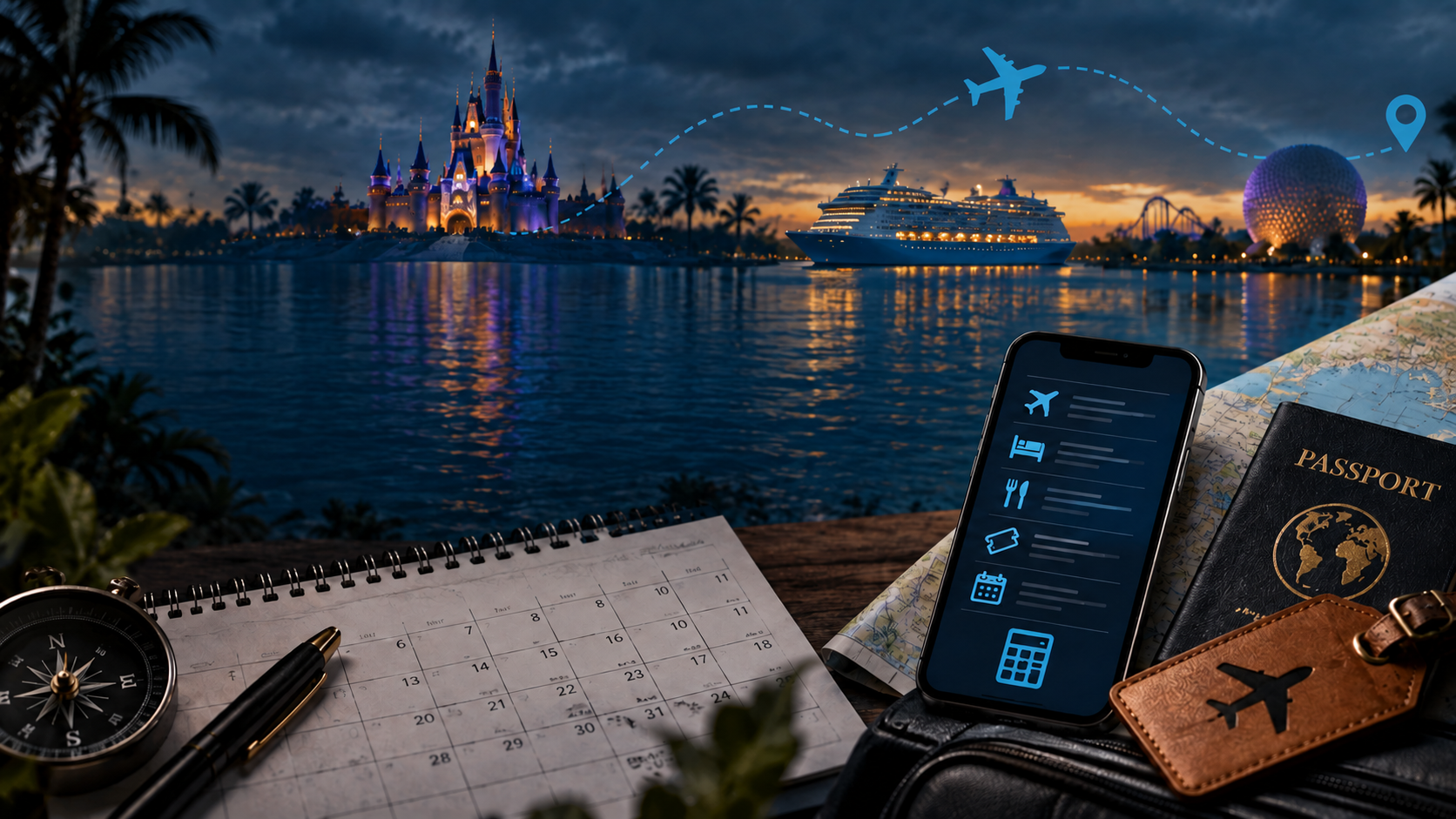trip planner timelines